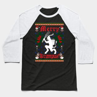 Merry Krampus Baseball T-Shirt